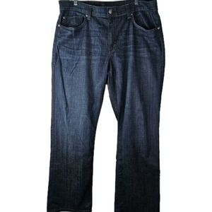 Fidelity Denim Camino Jeans Mens 38 Relaxed Lennon Dark Wash Blue Cut 3486 M6517